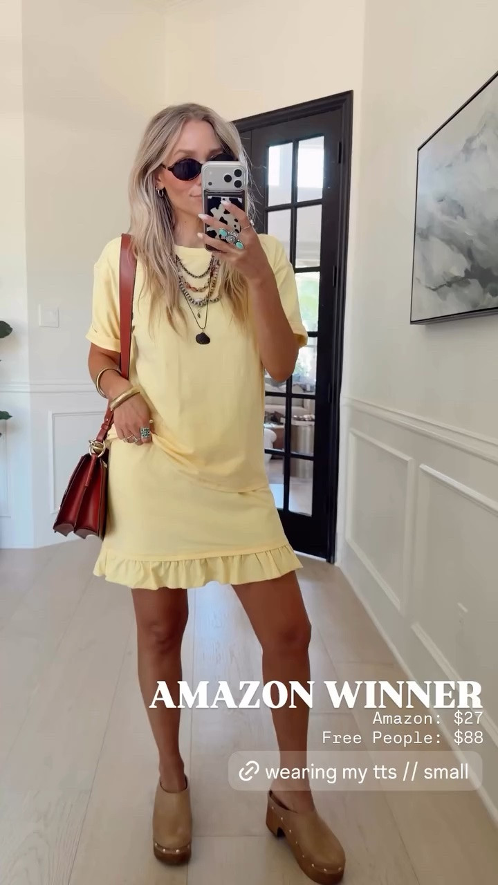 😮‍💨 Amazon is CRUSHING it with FP looks for less. Amazon: $27. Free People: $88🌼

I’m wearing my tts (small)

5’5” // 120 lbs

#LTKootd #LTKgrwm #LTKdayinmylife