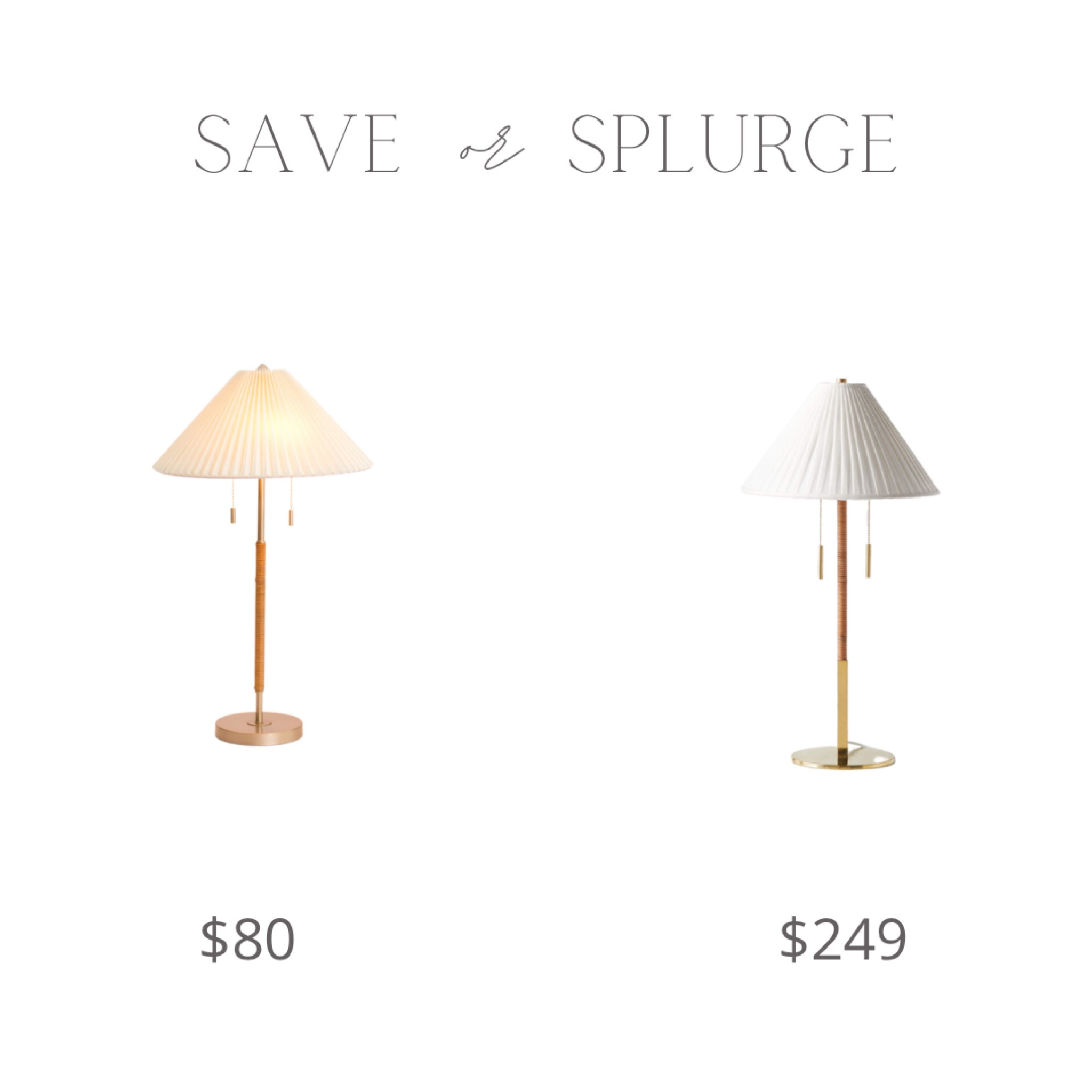 Cane wrapped table lamp 

Save or splurge 

#LTKSeasonal #LTKhome #LTKFind
