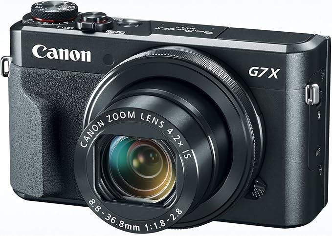 Canon PowerShot Digital Camera [G7 X Mark II] with Wi-Fi & NFC, LCD Screen, and 1-inch Sensor - B... | Amazon (US)