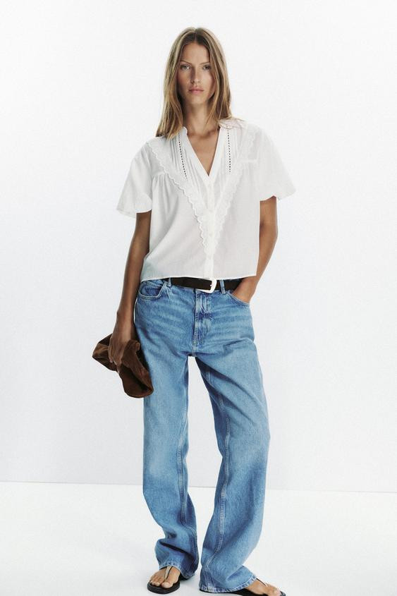 PUFF SLEEVE BLOUSE | Zara US