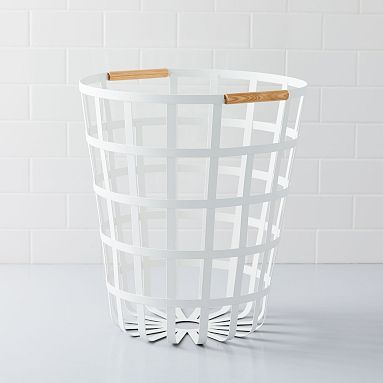 Tosca Round Laundry Basket | Pottery Barn Teen