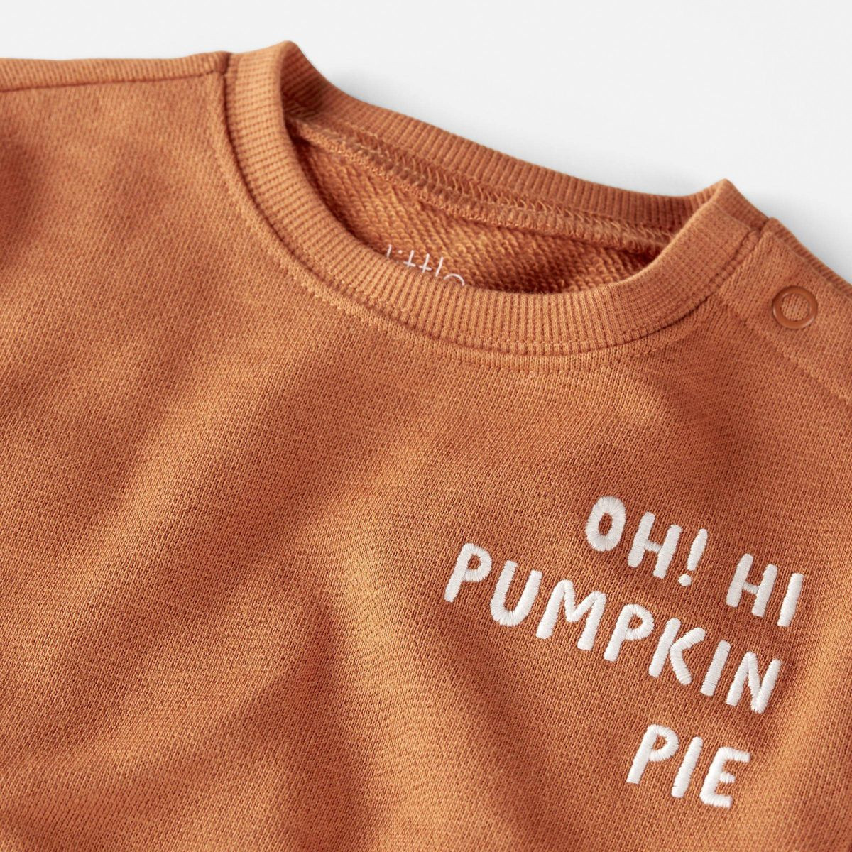 Little Planet By Carter's Organic Baby Pumpkin Pie Bubble Romper - Orange | Target