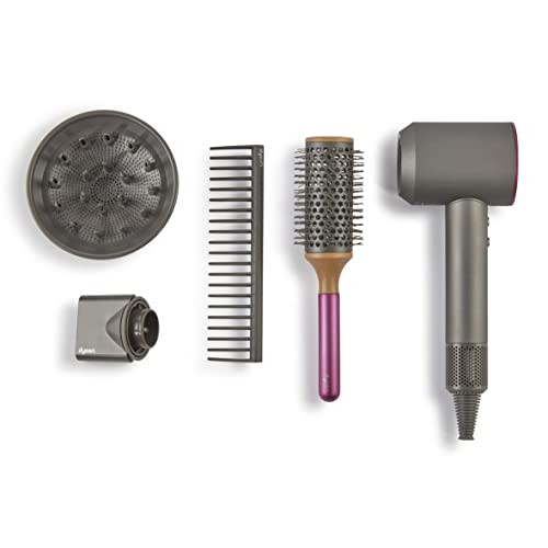 Casdon 73252 Dyson Supersonic Styling Set | Interactive Toy Hairdryer for Children Aged 3 Years & Up | Looks and Works Like The Real Thing, Grey | Amazon (US)