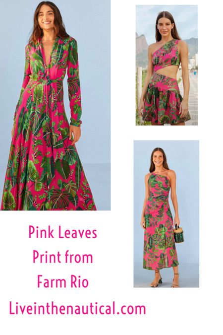 I love Farm Rio’s colorful clothes and the Pink Leaves Print is one of my favorites! It is perfect for the spring and summer. 

#LTKFind #LTKstyletip #LTKSeasonal