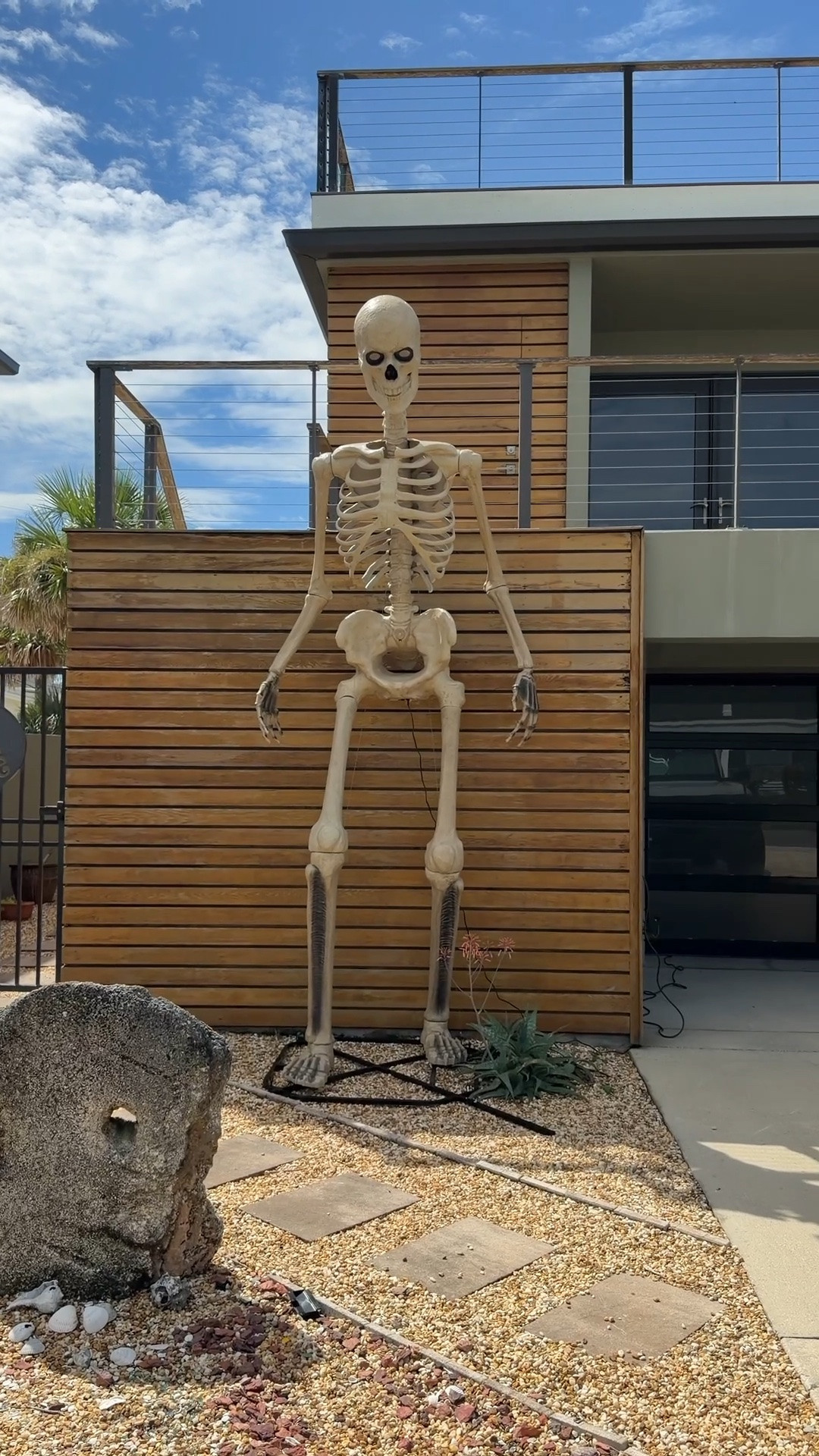 “Some assembly required” felt a little personal. 💀😂

So naturally, I unboxed and assembled this entire 12-foot Skelly by myself in the garage… only to realize I still had to figure out how to get him OUTSIDE. Minor detail. 😅

But look at him now—tall, handsome, emotionally unavailable and officially the newest man in my life. Nick is thrilled. 💀🖤

Now he just needs a name! Drop your best suggestion below ⬇️

#12FootSkeleton #HalloweenDecor #Skelly #HalloweenHumor #SpookySeason #HalloweenAtHome #NicoleColee

#LTKdayinmylife #LTKgrwm #LTKootd