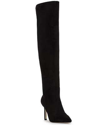 Jessica Simpson Women's Earon Over-The-Knee Stiletto Boots, Regular & Wide Calf - Macy's | Macy's