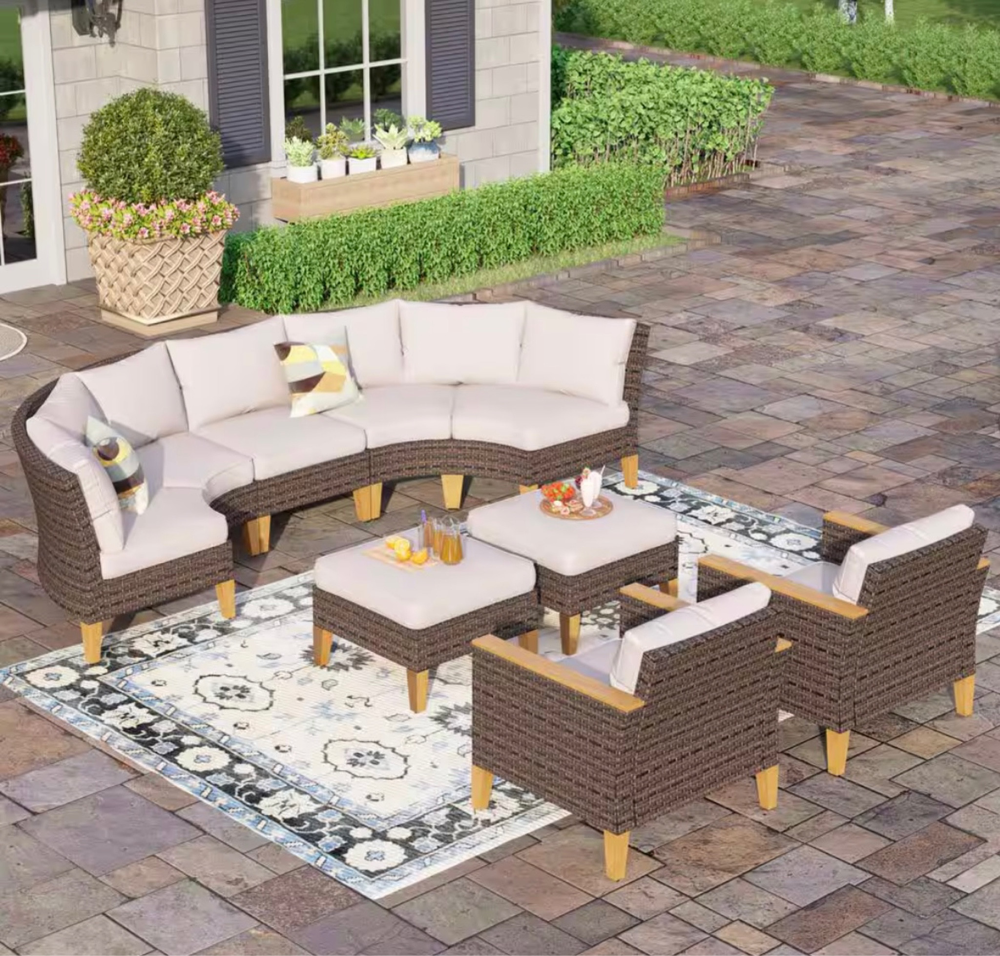 Outdoor furniture that is affordable and comfortable 

#LTKfamily #LTKSeasonal #LTKhome