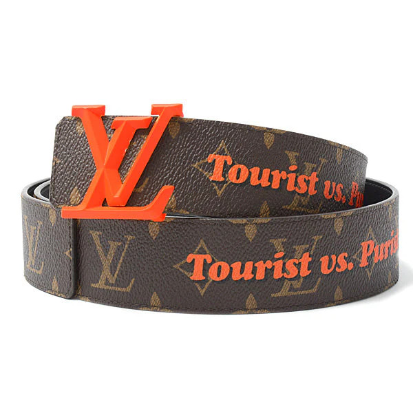 Louis Vuitton Monogram LV Pyramid Belt | Shop Simon
