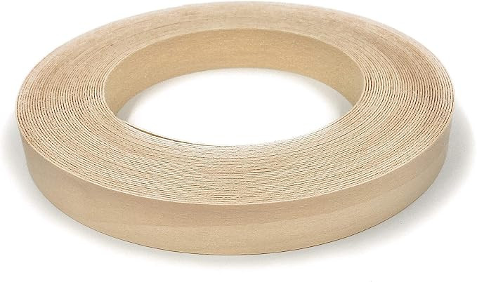 Edge Supply Birch 3/4 inch X 50 ft Roll of Plywood Edge Banding – Pre-glued Real Wood Veneer Ed... | Amazon (US)