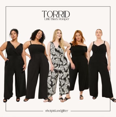 My plus size besties can wear rompers too! Here’s a round up of black rompers from torrid that can be great transitional pieces added with a cardigan and even worn to work.

#LTKWorkwear #LTKPlusSize #LTKStyleTip