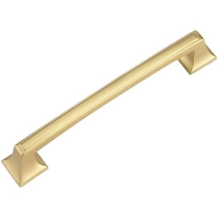 10Pack Gold Drawer Pulls Brushed Gold Cabinet Pulls, Haidms 5inch Gold Cabinet Handles Brass Drawer  | Amazon (US)