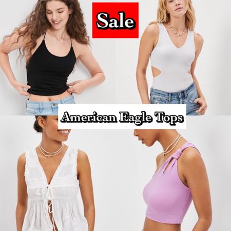 Get your wardrobe ready for summer way in advance with these tops. It pays to shop ahead of time as you get to take advantage of sales such as these. American Eagle items are 25% off with the code AELTK25 during the LTK Sale! 

#LTKunder50 #LTKSale #LTKFind