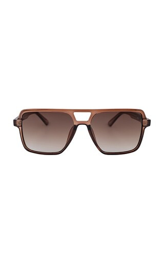 Zoya Sunglasses in Transparent Maple & Brown Fade | Revolve Clothing (Global)
