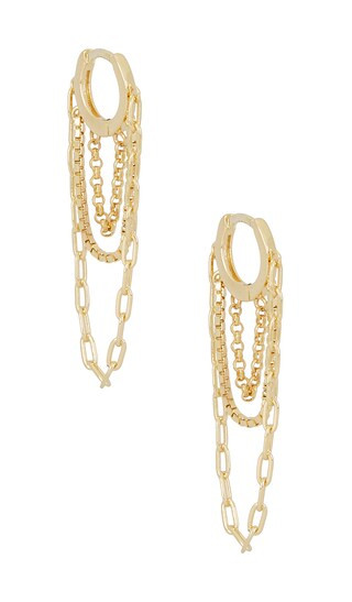 Paloma Earring in Gold | Revolve Clothing (Global)