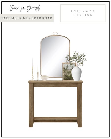 Small entryway, entryway, console table, small console table, mirror, wall mirror, arched mirror, vase, candle holder, faux greenery, vintage art, landscape art, table decor, shelf decor, wall decor, home decor, Amazon, Amazon home, Amazon finds, target, target style, wayfair 

#LTKunder50 #LTKsalealert #LTKhome