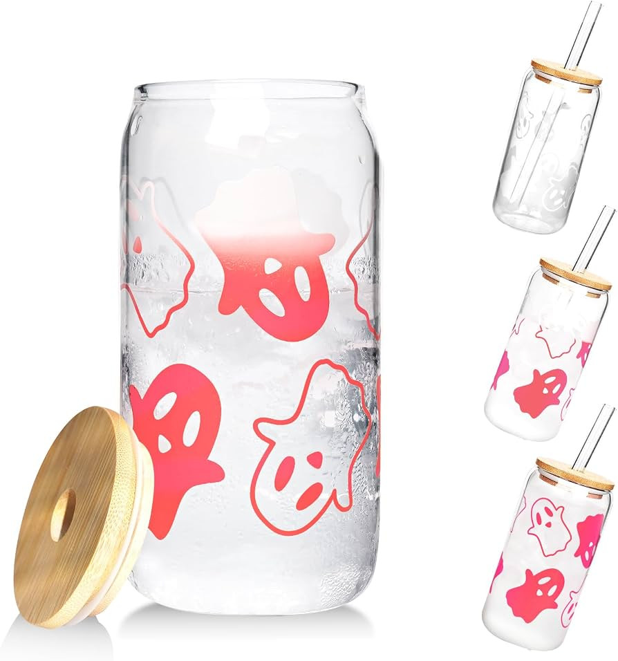 ANOITON Halloween Coffee Cups, Color Changing Ghost Cups Halloween Decorations Indoor Halloween C... | Amazon (US)
