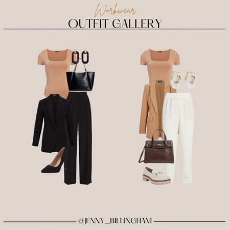Workwear capsule wardrobe outfits / workwear pants / workwear blazer / workwear shoes / workwear heels / workwear bag / workwear purse / workwear accessories / business casual / business formal / professional workwear

#LTKunder100 #LTKworkwear #LTKunder50