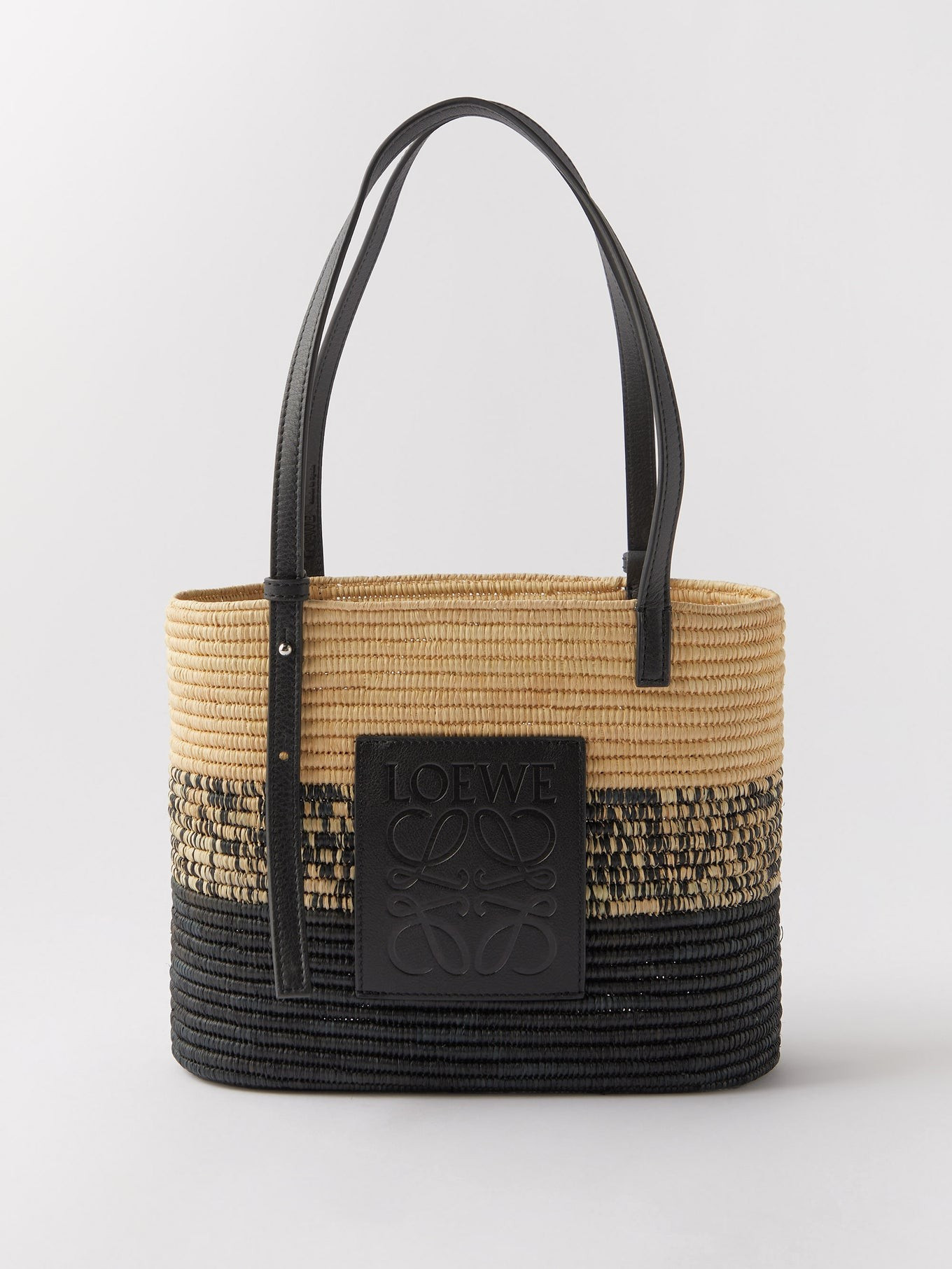 Anagram-logo ombré-raffia basket bag | Loewe Paula's Ibiza | Matches (US)