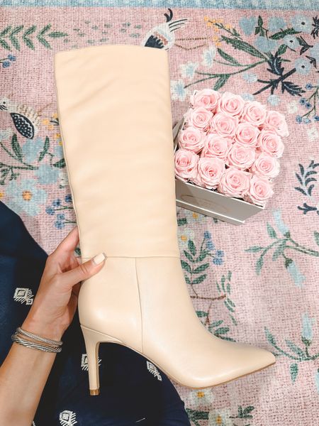 Marc Fisher Nordstrom anniversary sale knee high boots! Perfect transitional color for late summer and true to size!



#LTKSeasonal #LTKBacktoSchool #LTKxNSale