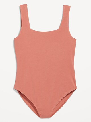Sleeveless Square-Neck Bodysuit | Old Navy (US)