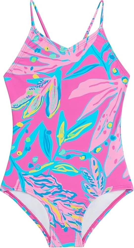 Kanu Surf Girls' Hurricane Beach Sport UPF 50 One Piece Swimsuit | Amazon (US)