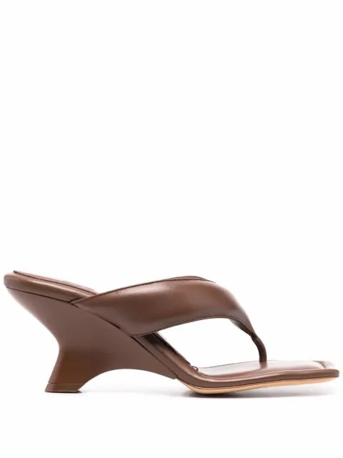 Gia 6 leather mules | Farfetch Global