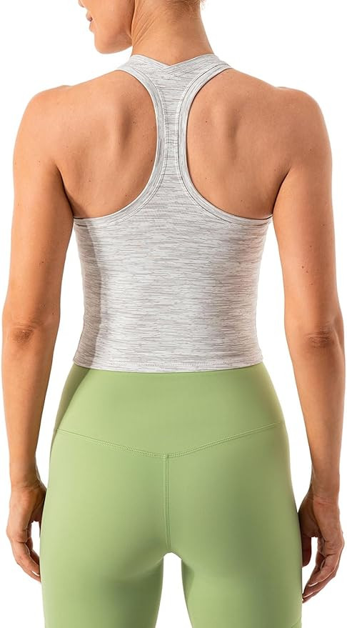 Lavento Women's Racerback Workout Tank Top Sports Yoga Tops Active Sleeveless Shirts | Amazon (US)