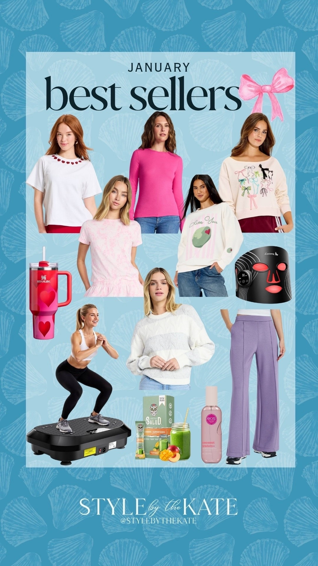 January best sellers!!✨  

@amazon @walmart @Target @stanley spring fashion, spring outfit, red light, valentine, lounge wear, vibration plate

#LTKmomlife #LTKSeasonal #LTKSaleAlert
