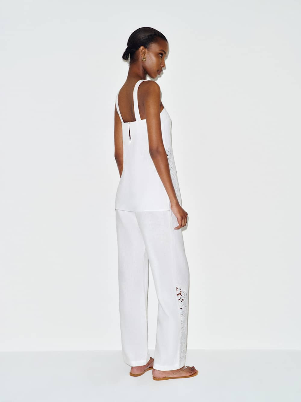 Kristen Linen Two Piece | Reformation (Global)