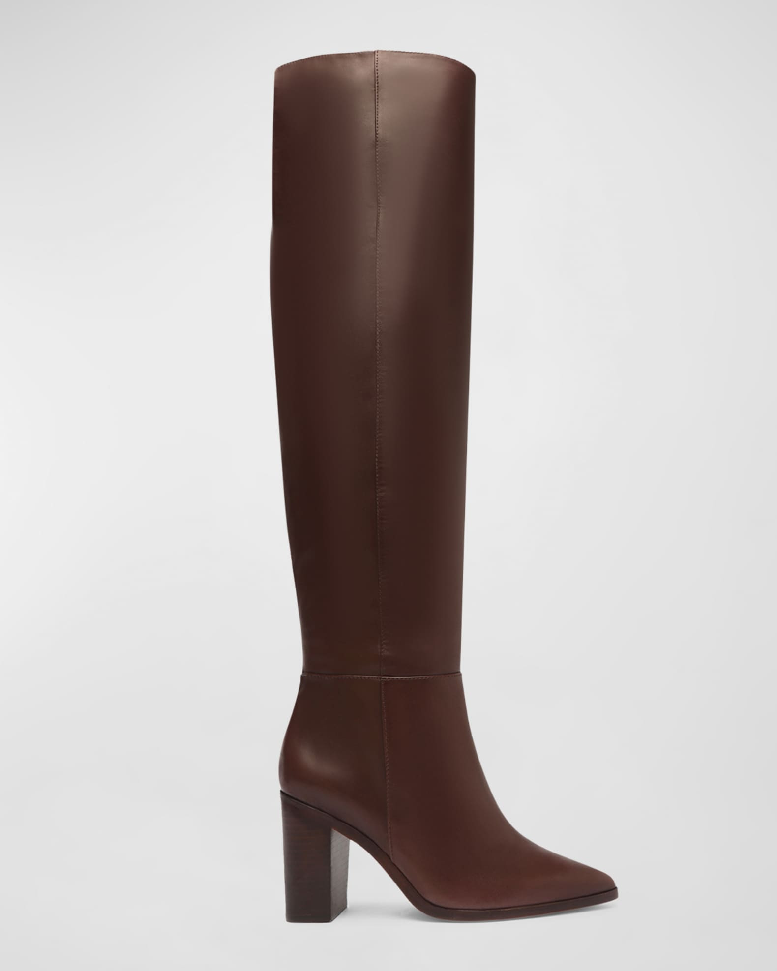 Mikki Leather Over-The-Knee Boots | Neiman Marcus