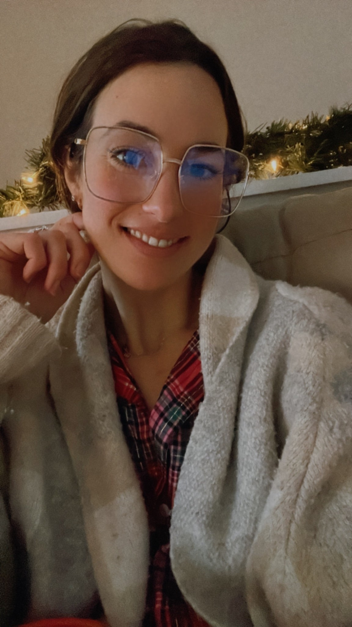 New blue light glasses 

#LTKselfcare #LTKValentine #LTKmomlife