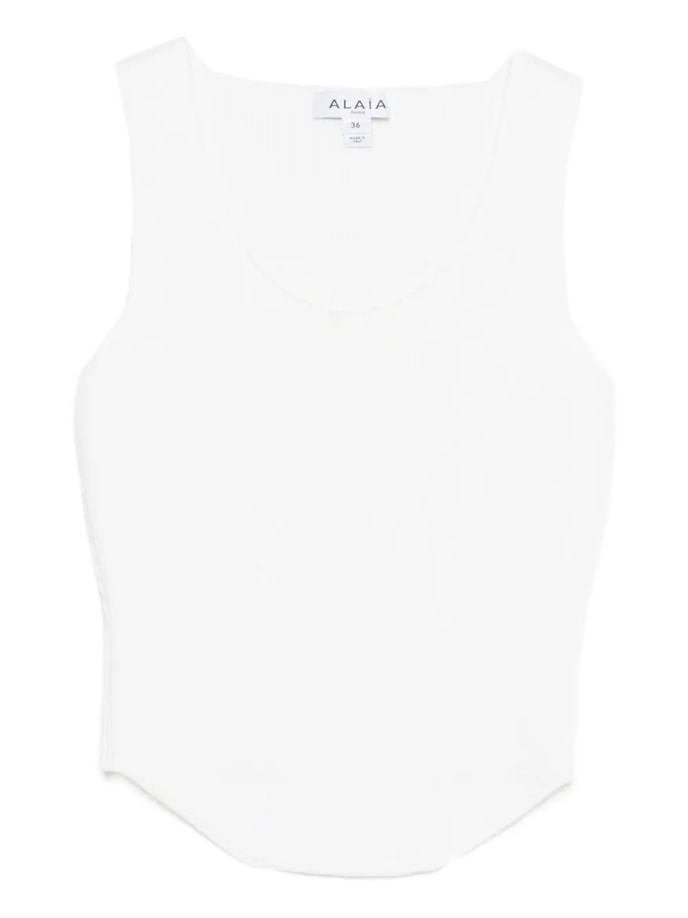 Alaïasquare-neck top | Farfetch (BR)