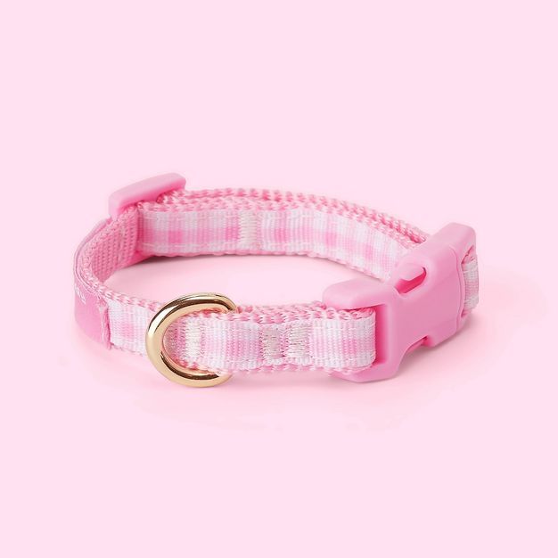 Gingham Dog Collar Pink - Stoney Clover Lane x Target | Target