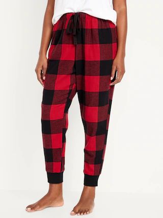 Matching Flannel Jogger Pajama Pants for Women | Old Navy (US)