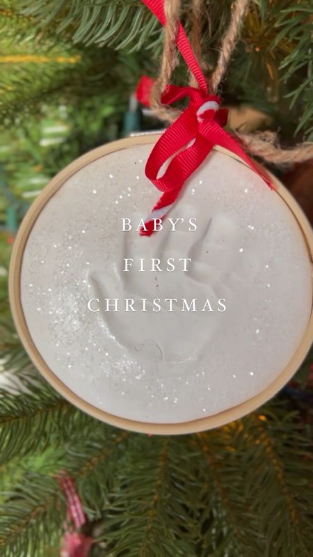 The most special first Christmas ornament every mom needs on her tree — I’ve used the Pottery Barn kit for my 5 year old, 2 year old and newborn which sold out but I doing the exact dupe on Amazon! 

#LTKbaby #LTKGiftGuide #LTKHoliday