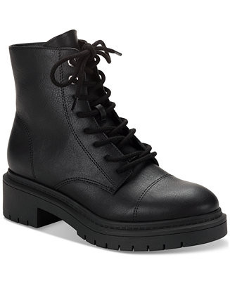 Style & Co Women's Zaharaa Platform Lace-Up Boots, Created for Macy's - Macy's | Macy's