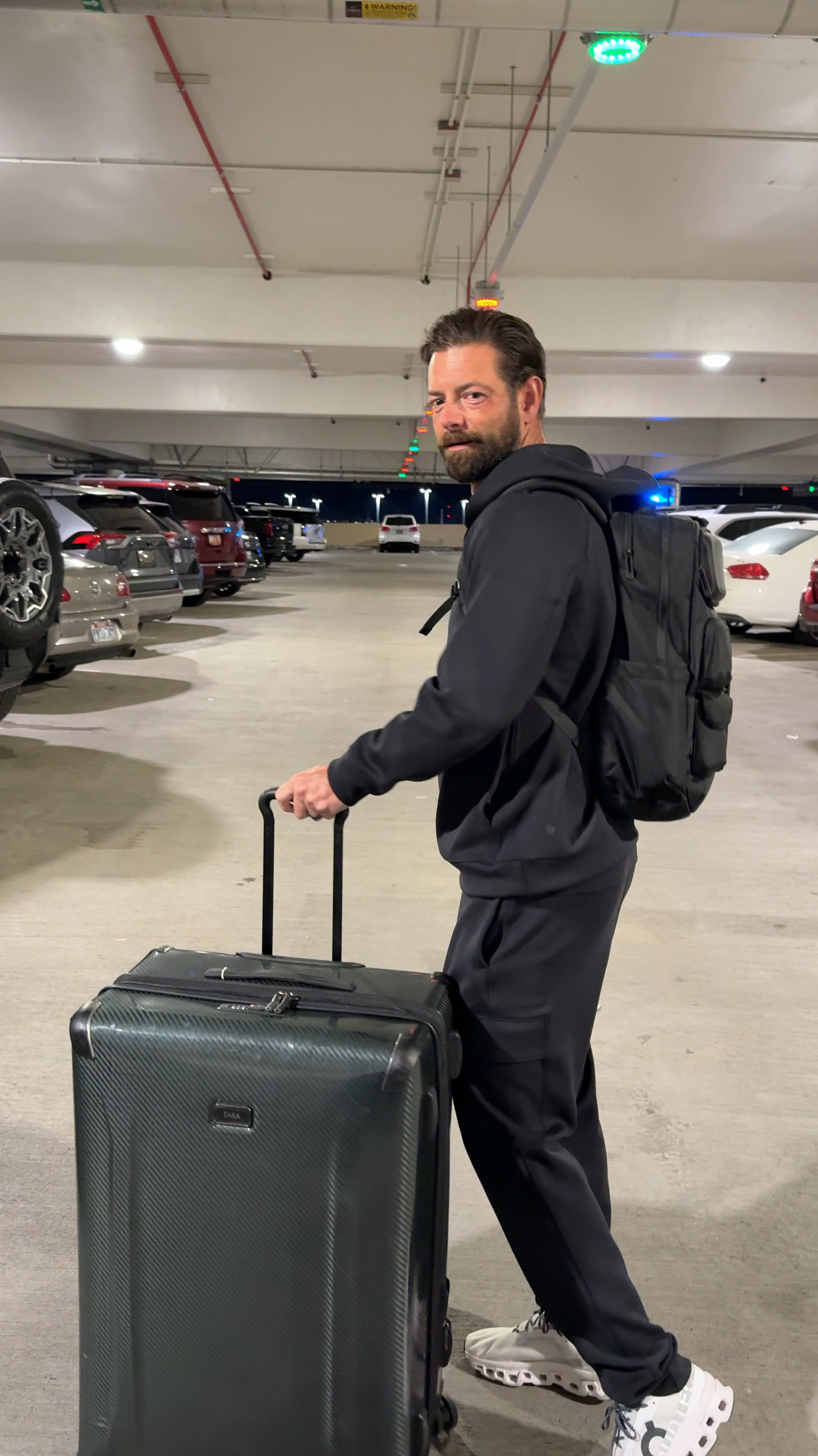 Here’s that set in black! Took this video on our way back from the cruise. He seriously, wore it every chance he could get and I heard about how much he loved it every night.
Lululemon #LuluLemonCreator #ad 