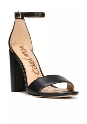 Sam Edelman Yaro Ankle Strap Block Heels | Belk
