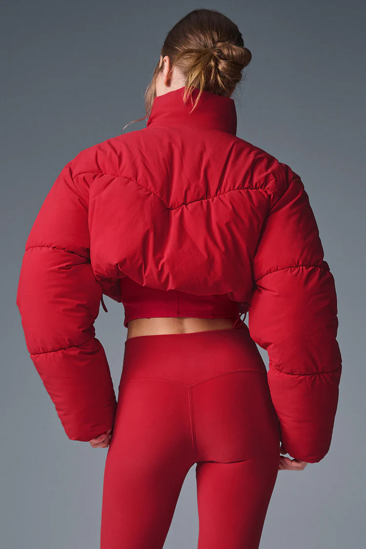 Main Act Corset Puffer - Bold Red | Alo Yoga (US)