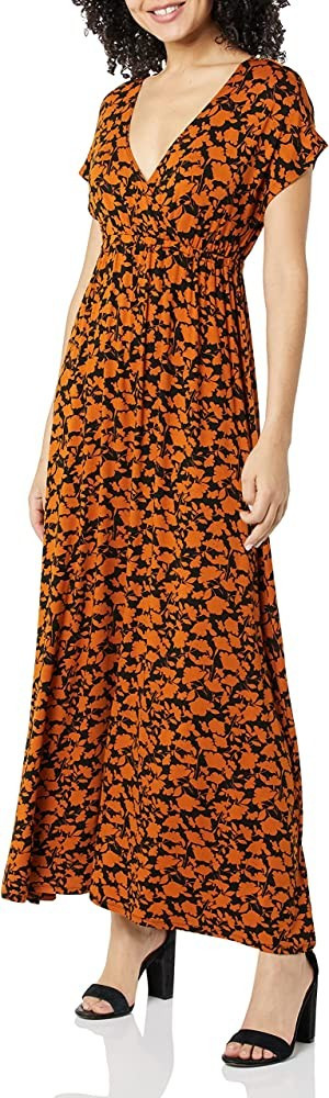 Amazon Essentials Women's Waisted Maxi Dress (Available in Plus Size) | Amazon (US)