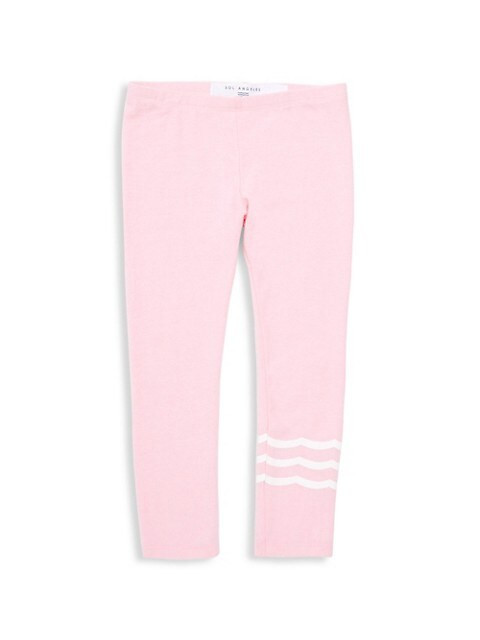 Little Girl's & Girl's Waves Hacci Leggings | Saks Fifth Avenue