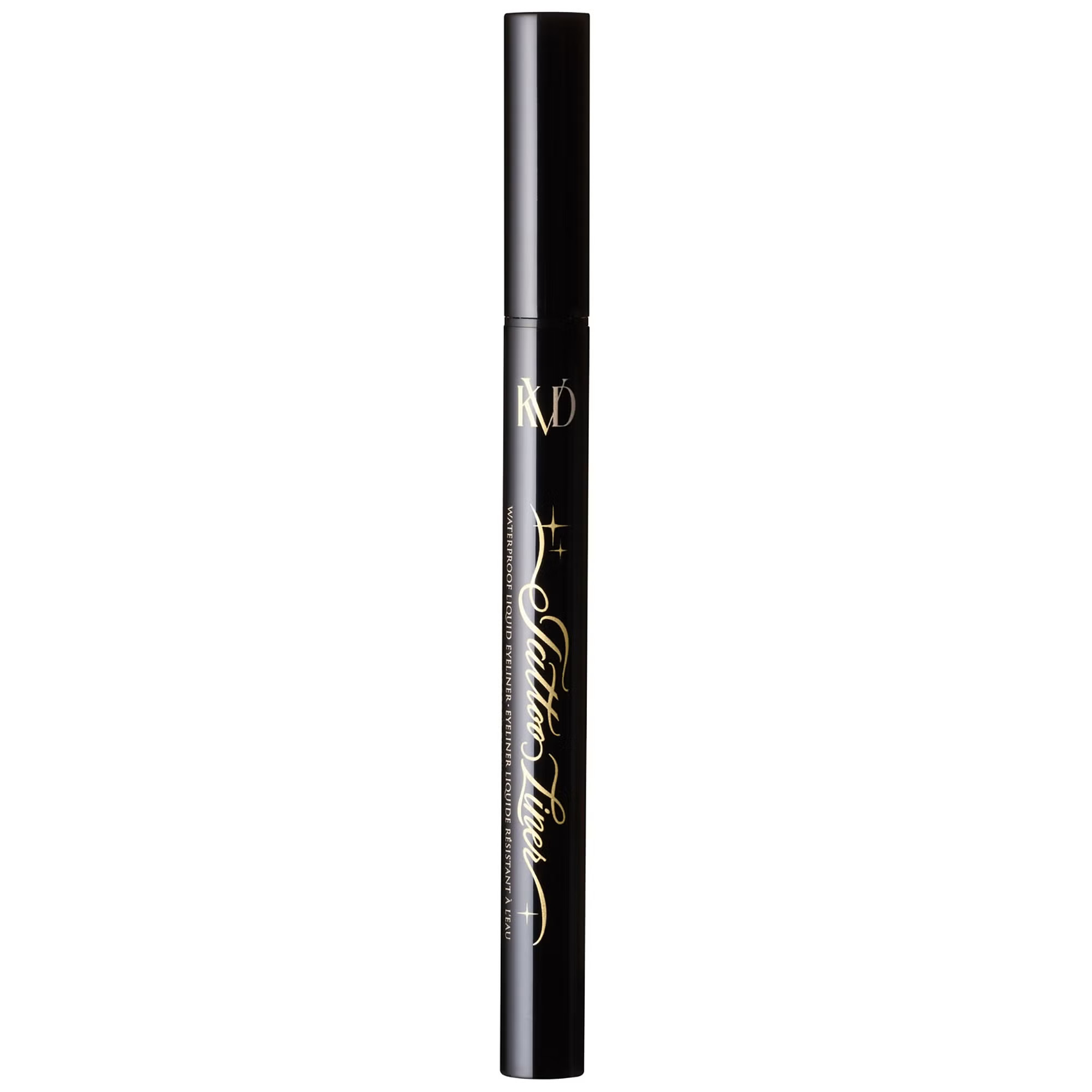 KVD Beauty Tattoo Liner Waterproof Liquid Eyeliner Trooper Black 0.55ml | Look Fantastic (UK)