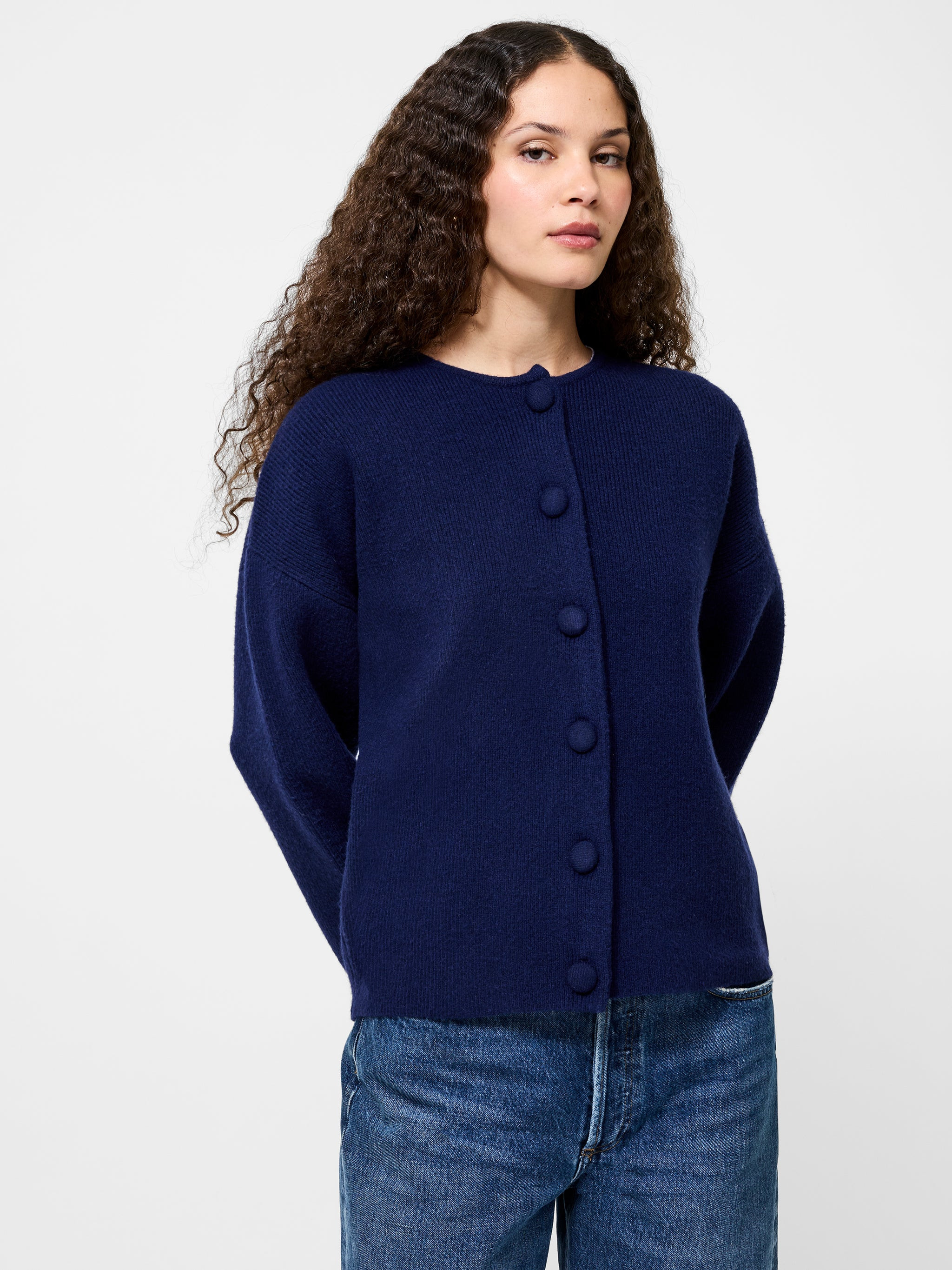 Riddley Knit Drop Shoulder Cardigan | French Connection (US)