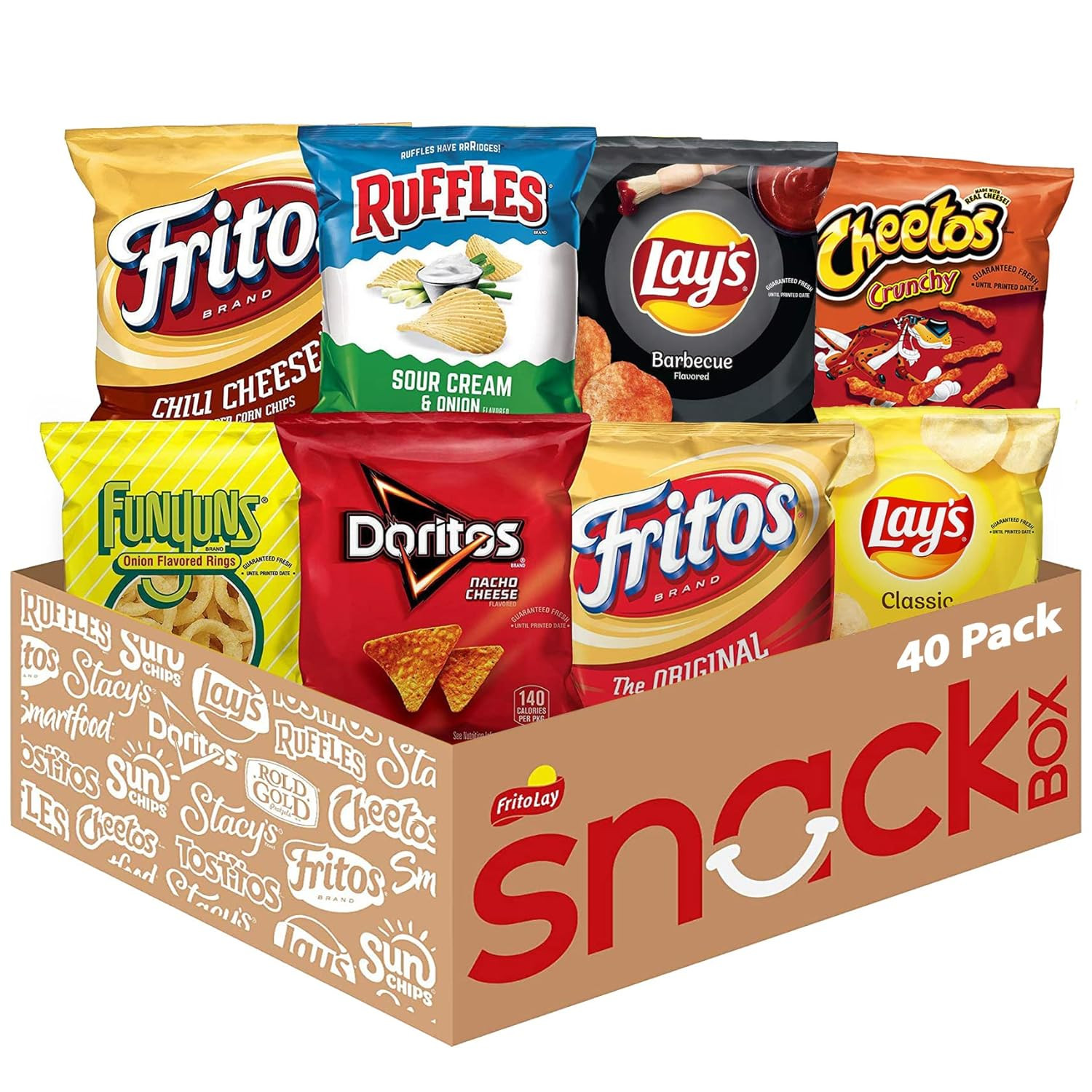 Frito-Lay Variety Pack, Party Mix, 40 Count (Pack of 1) | Amazon (US)