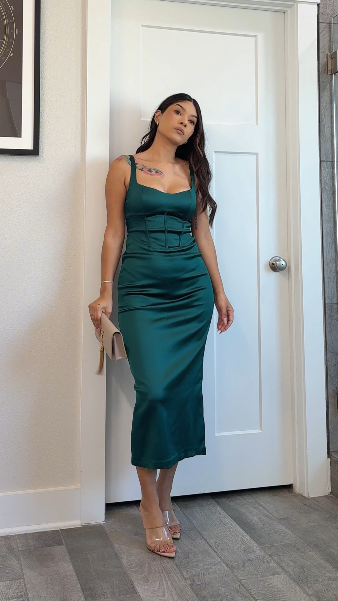 #AbercrombiePartner @abercrombie Has the perfect outfits for the holidays! Get yours now just in time to sleigh the looks. 
Dress: XS petite 
Romper: XS petite 
Low rise jeans: 25r 
Zipper sweater: XXS 
Cream V neck: XS 
#holidaylooks #abercrombie #ad #outfitinspo 

#LTKHoliday #LTKSeasonal #LTKPetite