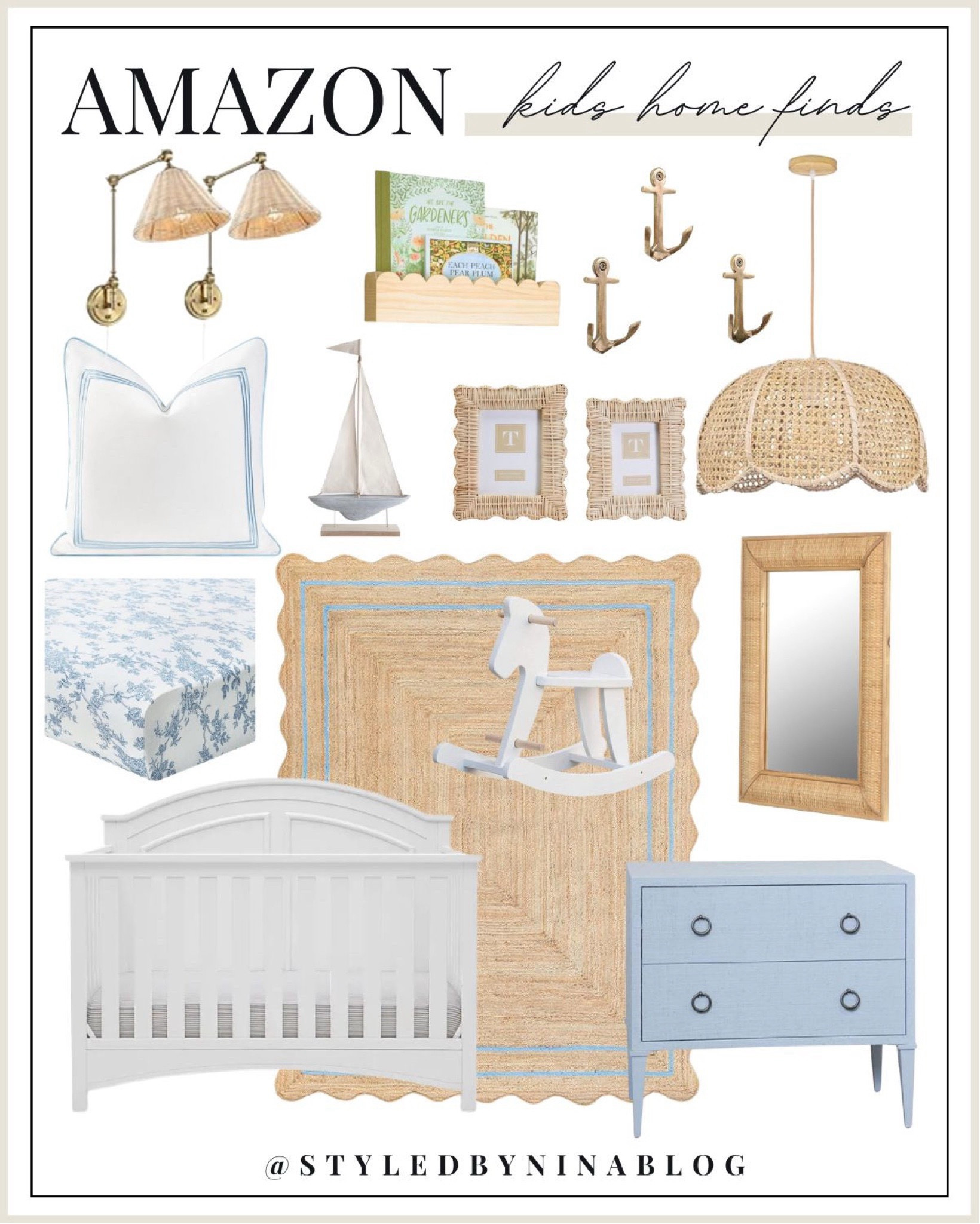 Amazon coastal home decor - amazon nursery furniture – amazon cribs – amazon grand millennial home – amazon baby – baby boy nursery – white cribs – nursery dresser – amazon furniture for nursery – grandmillenial nursery – grand millennial nursery – grand millennial rugs – grand millennial décor – classic boys nursery – classy nursery – boys nursery rug – blue nursery rugs – oriental rugs – nursery chair – nursery storage – nursery organization baby must haves
Amazon coastal rugs - jute rug - scalloped rugs and pillows - rattan decor - baby boy nursery inspiration - toddler boy room - amazon designer home dupes - look for less home decor 



#LTKHome #LTKBaby #LTKKids