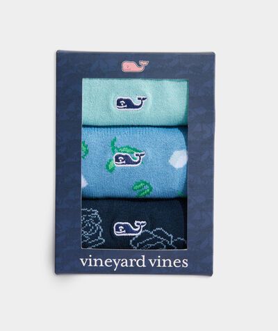 Kentucky Derby Roses 3-Pack Socks | vineyard vines