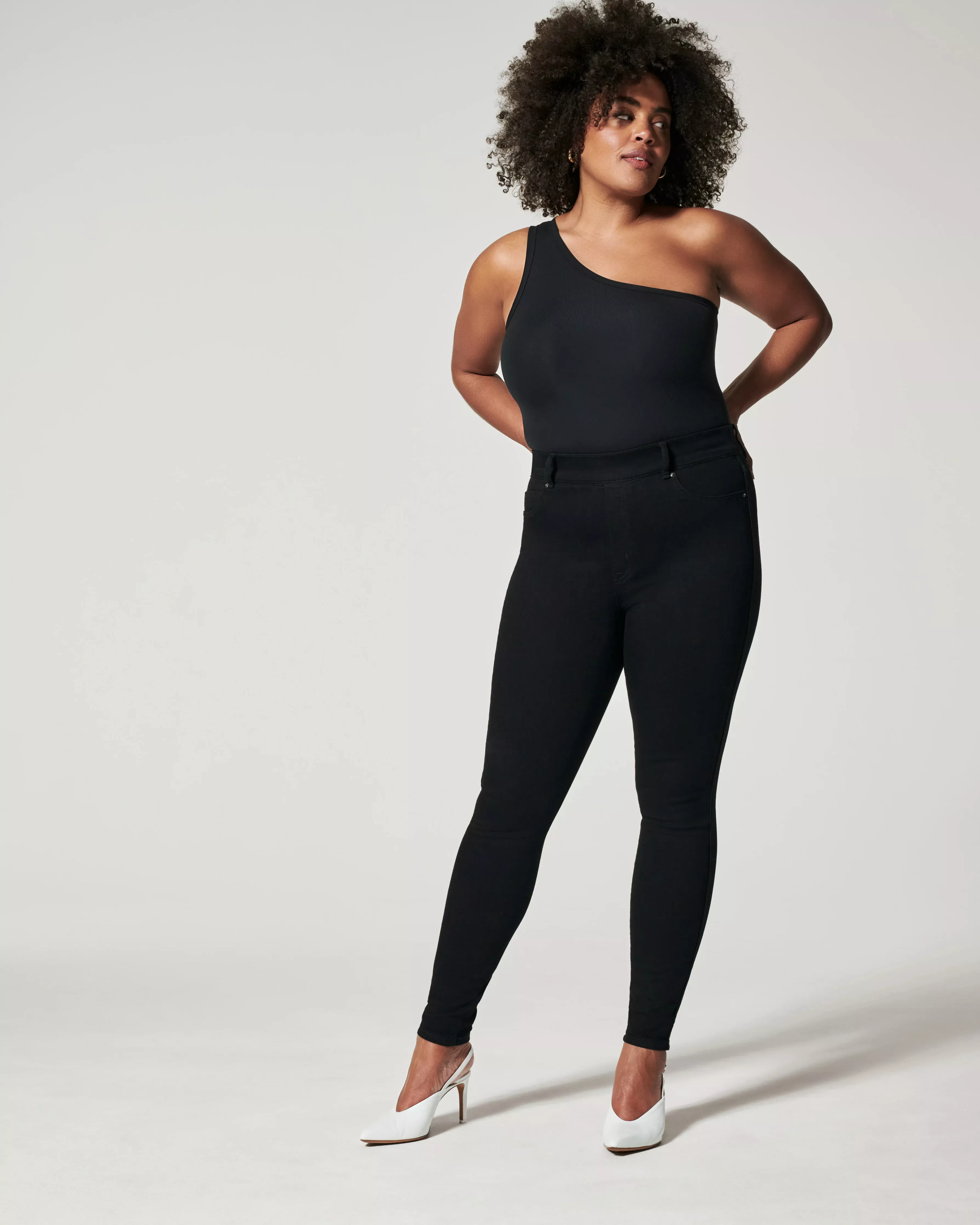 SPANX The Perfect Black Pant, Ankle 4-Pocket in Classic Black