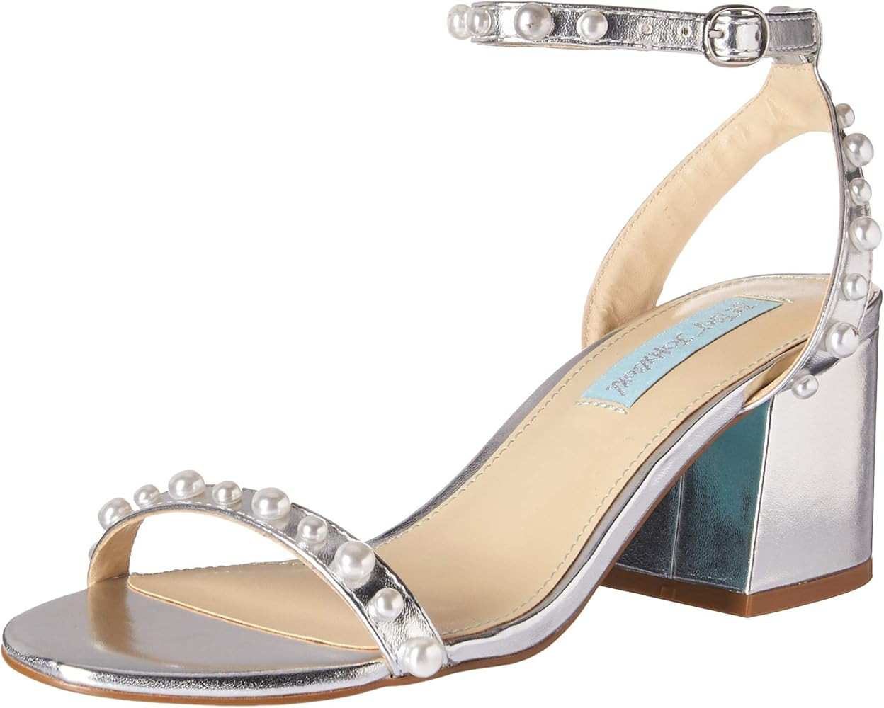 Betsey Johnson Women's Sb-Milli Heeled Sandal | Amazon (US)