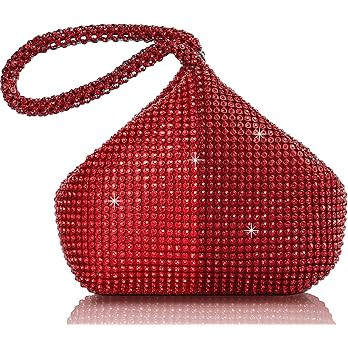 BABEYOND Women's Rhinestone Clutch Evening Bags Sparkly Glitter Triangle Purse for 1920s Party Pr... | Amazon (US)